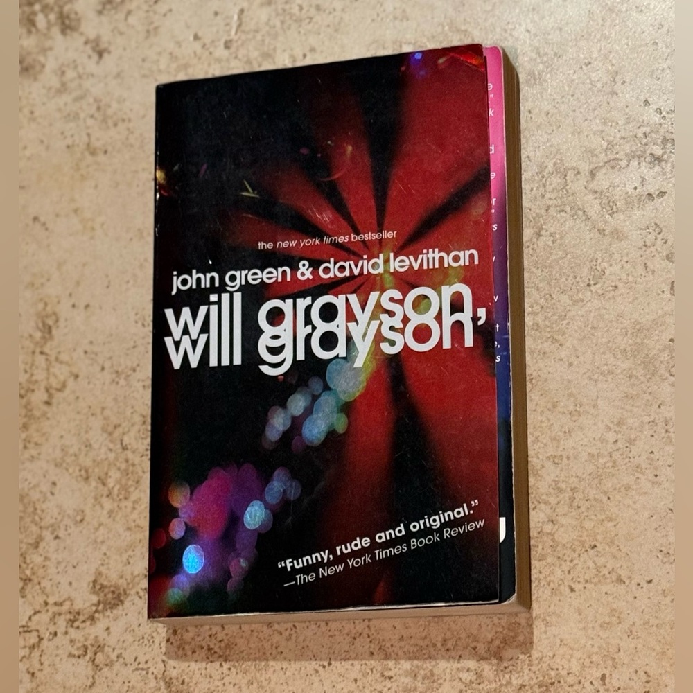 Will Grayson, Will Grayson Paperback Book